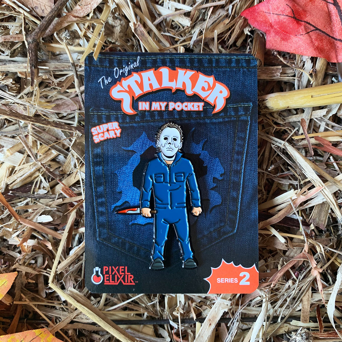 Stalker In My Pocket Enamel Pin - The Boogeyman