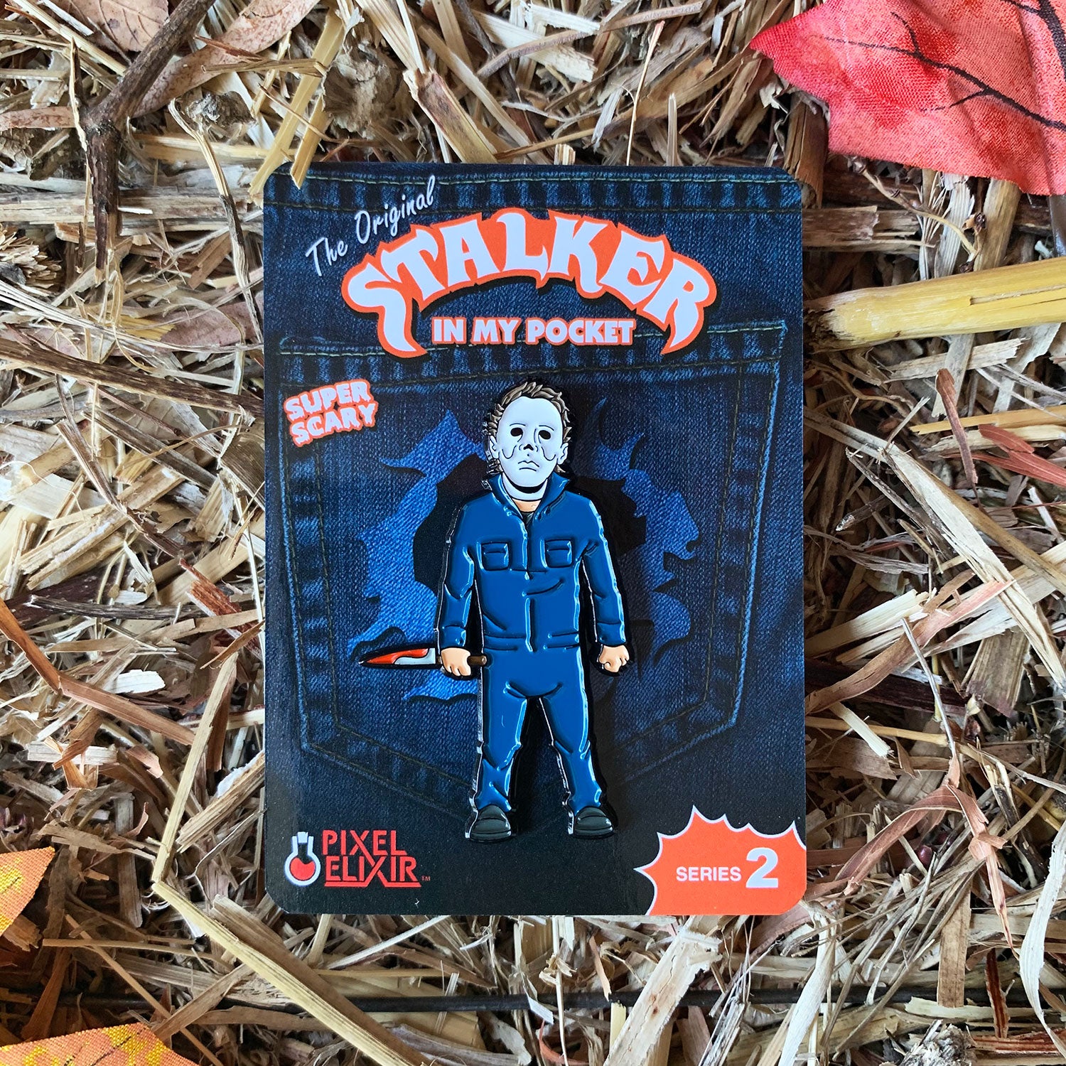 Stalker In My Pocket Enamel Pin - The Boogeyman