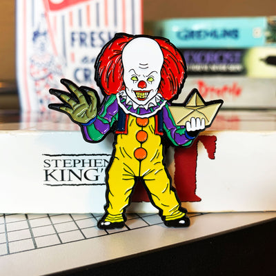 Stalker In My Pocket Enamel Pin - IT 1990