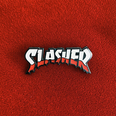 Slasher Logo Pin - Dystopian Designs