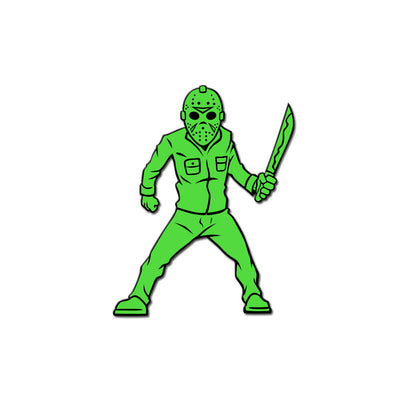 Stalker In My Pocket Enamel Pin - Camp Carver - Dystopian Designs