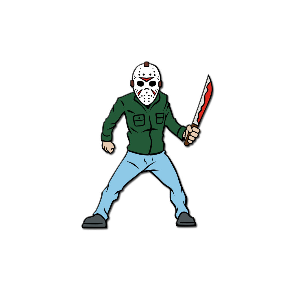 Stalker In My Pocket Enamel Pin - Camp Carver - Dystopian Designs