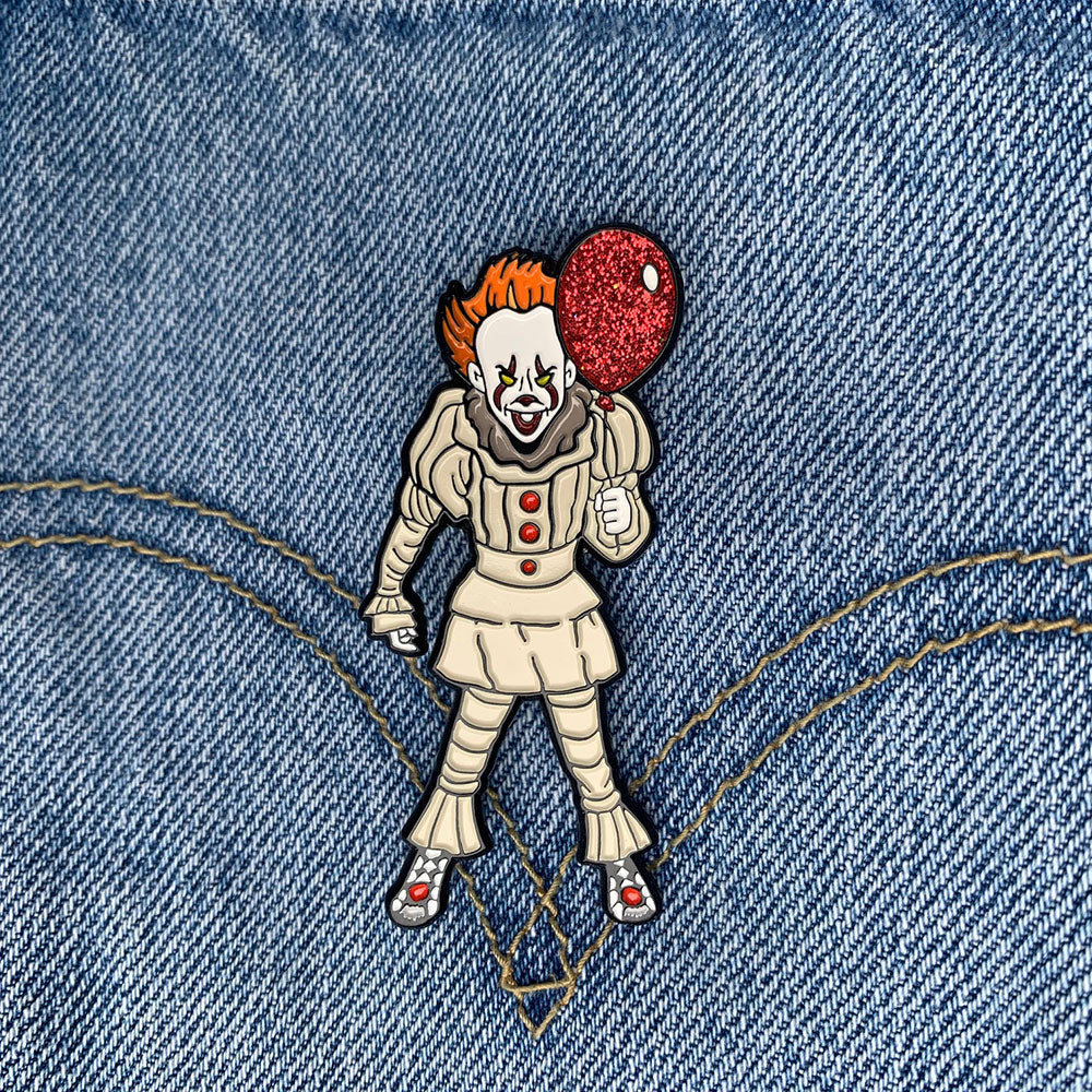 Stalker In My Pocket Enamel Pin - IT - Dystopian Designs