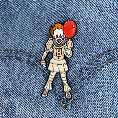 Stalker In My Pocket Enamel Pin - IT - Dystopian Designs