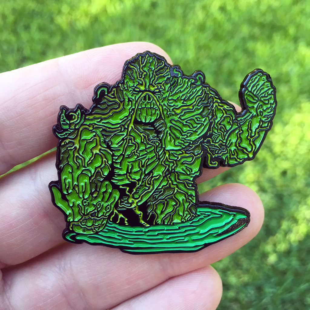 Return of Swamp Thing Enamel Pin - Dystopian Designs