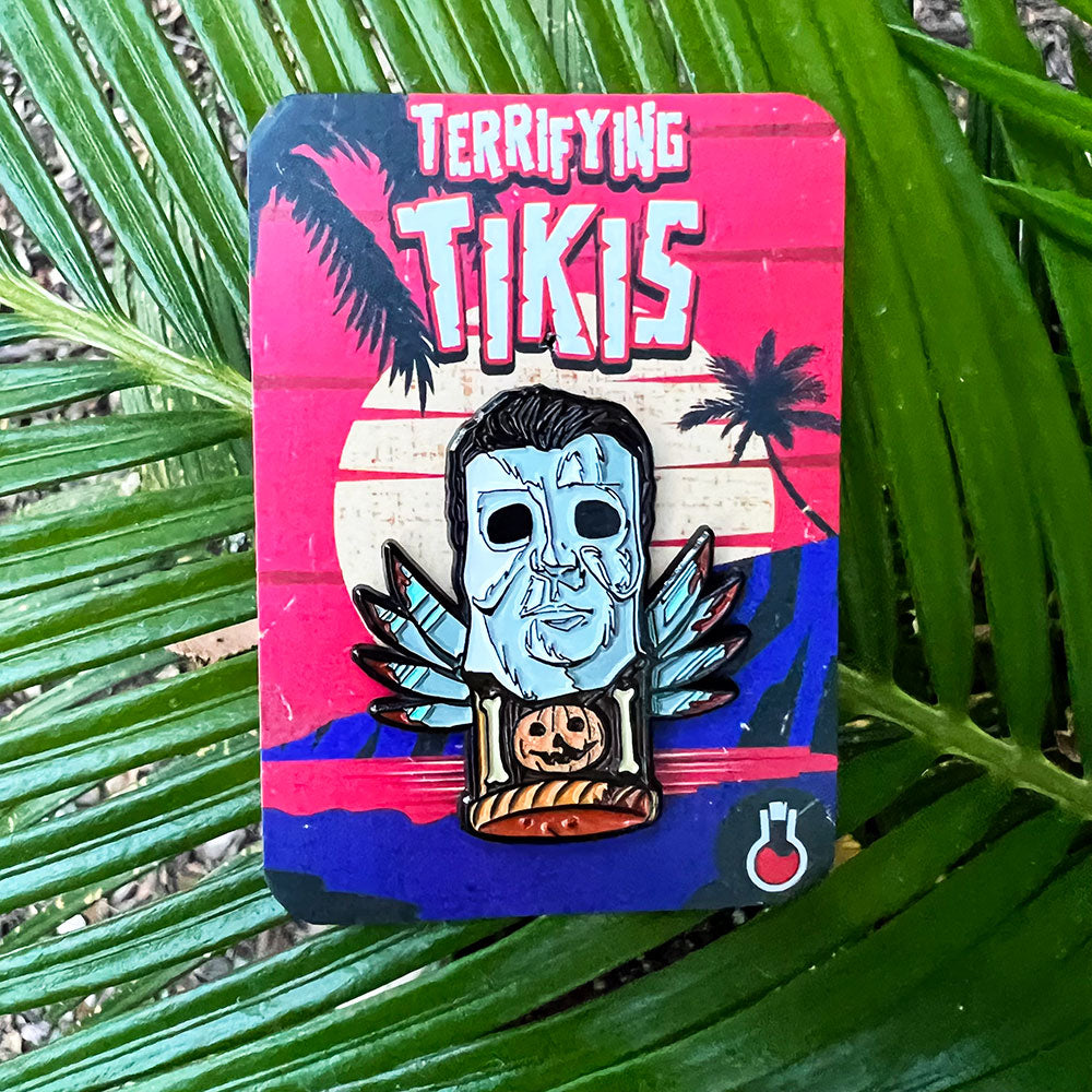Terrifying Tikis Enamel Pins