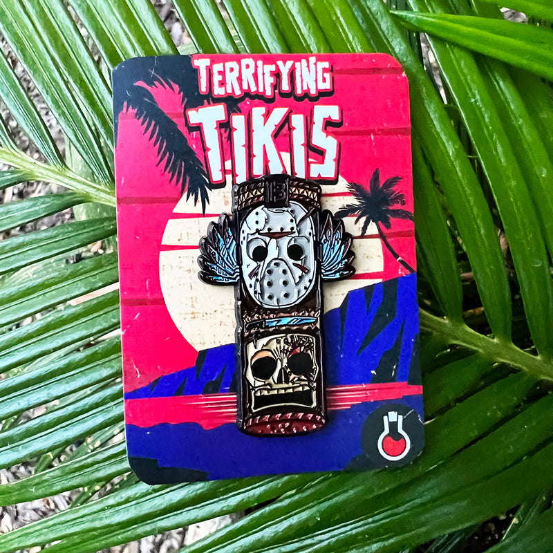 Terrifying Tikis Enamel Pins