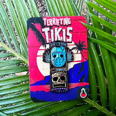 Terrifying Tikis Enamel Pins