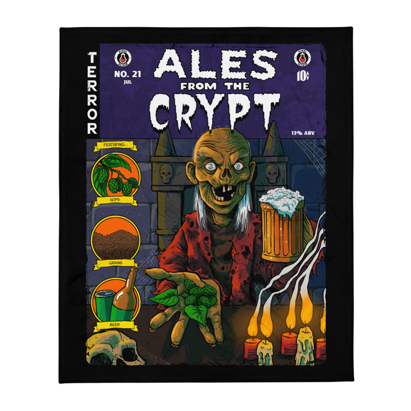Ales From the Crypt Throw Blanket