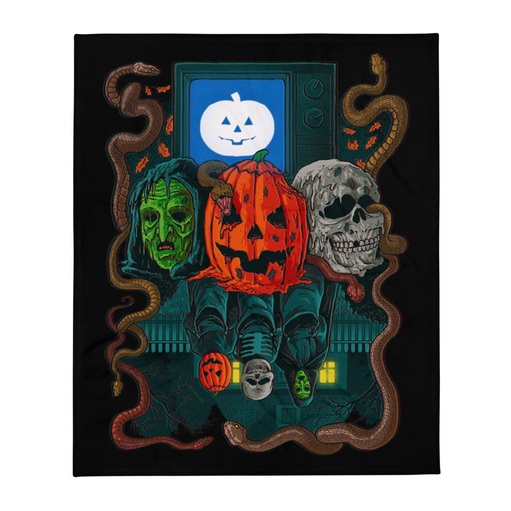 Trick or Treat Throw Blanket
