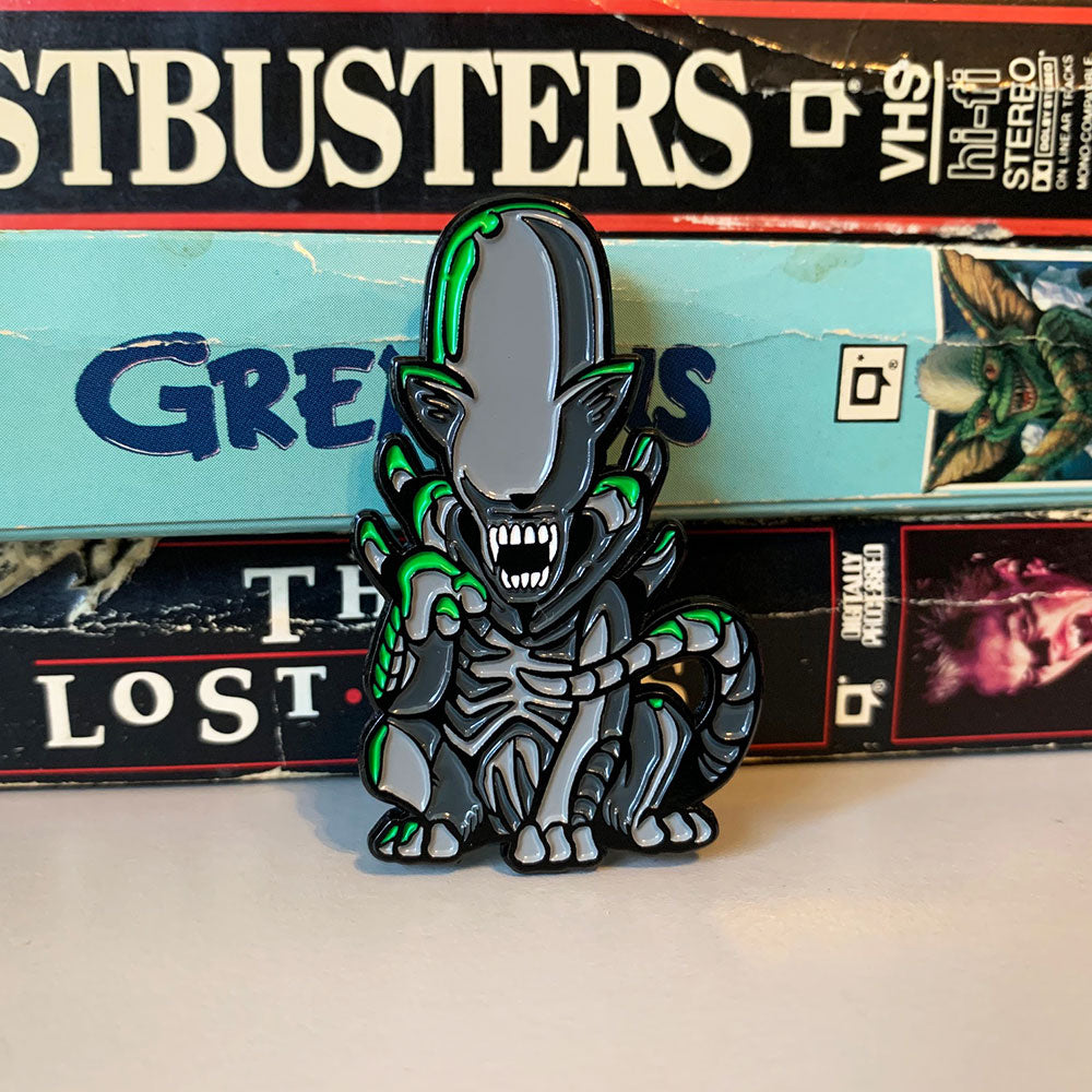 Xenocat Enamel Pin