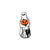Vintage Halloween Curious Ghost Enamel Pin