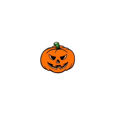 Vintage Halloween Jack o' Lantern Enamel Pin - Dystopian Designs