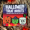 Vintage Halloween Treat Bucket Enamel Pins (Set of 3)