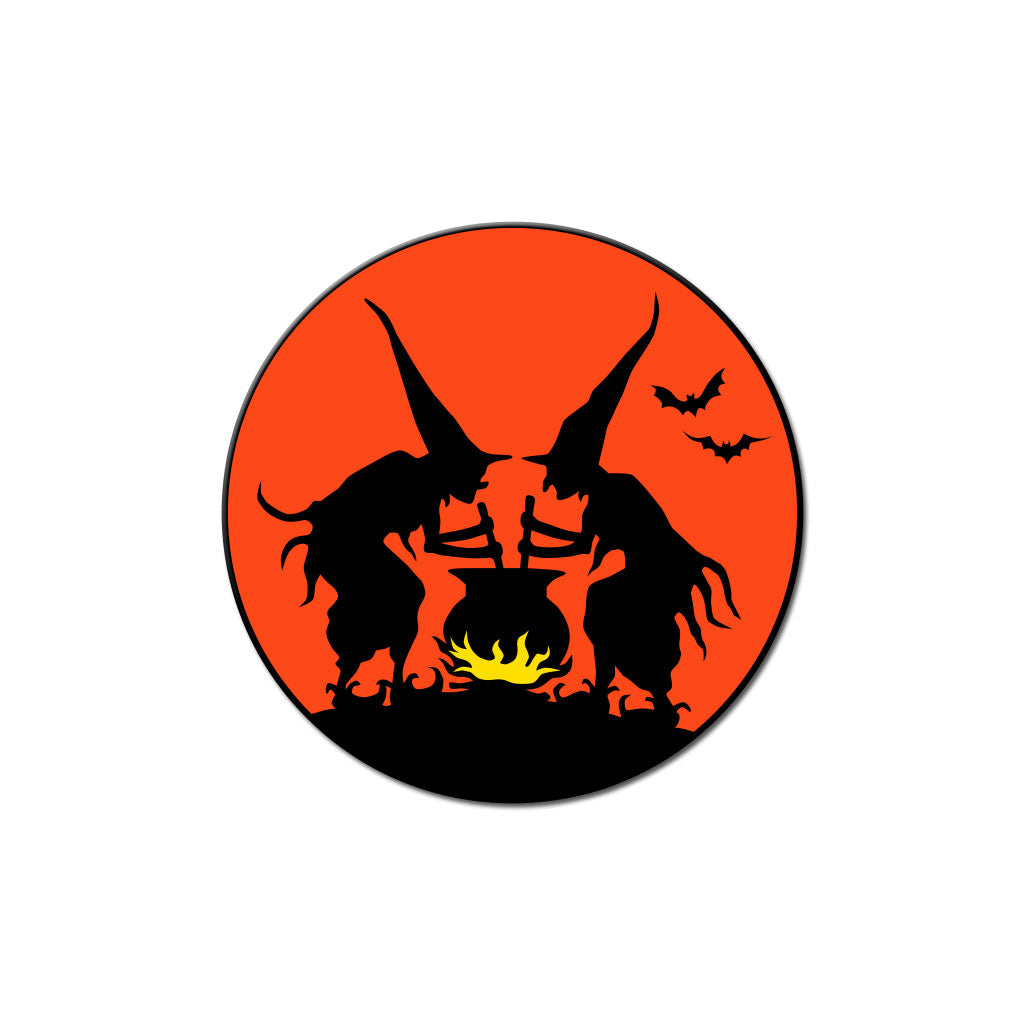 Witches' Brew Vintage Halloween Enamel Pin - Dystopian Designs