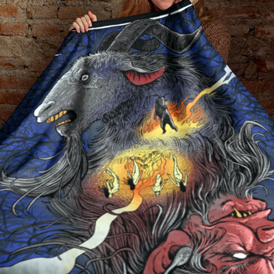 Witch Ritual Throw Blanket